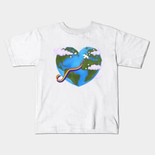 Heartfelt Earth Kids T-Shirt